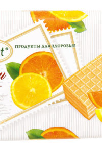 для рецепта Вафли Bifrut Апельсин лимон на сорбите 100г