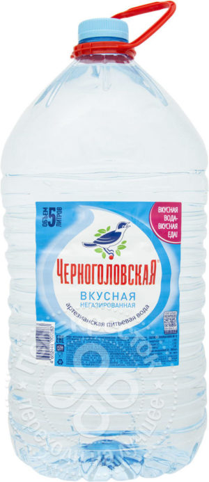 для рецепта Вода Черноголовская Вкусная питьевая негазированная 5л