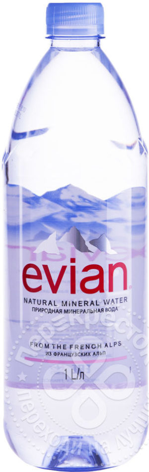 для рецепта Вода Evian минеральная столовая негазированная 1л