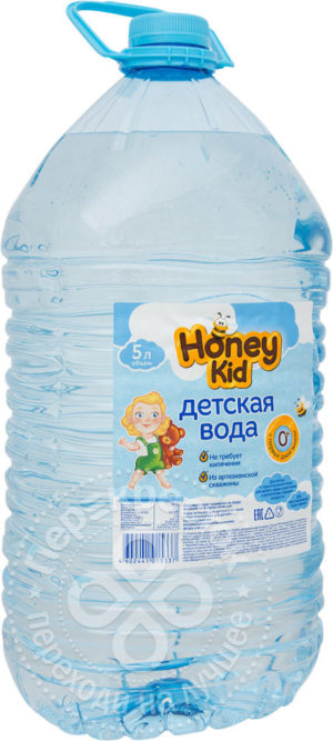 для рецепта Вода Honey Kid детская негазированная 5л