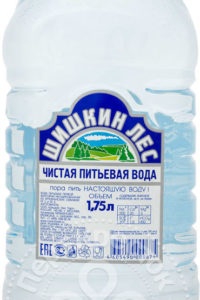 для рецепта Вода Шишкин лес питьевая негазированная 1.75л