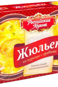 для рецепта Жюльен Российская Корона из курицы с грибами 250г