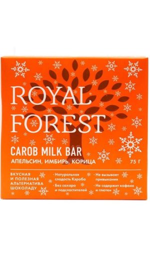 для рецепта Шоколад из кэроба Royal Forest с апельсином