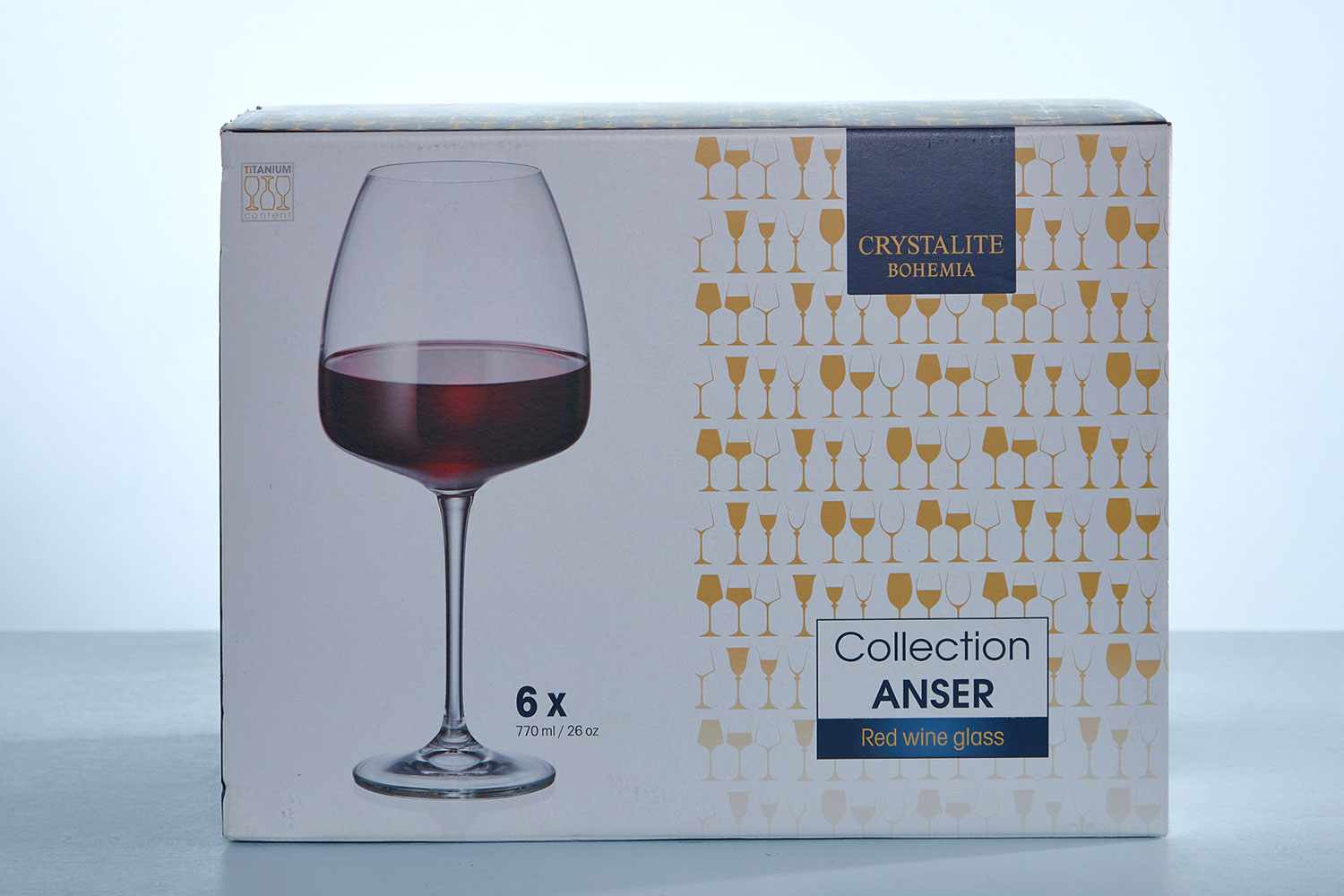 Набор бокалов для красного вина Anser