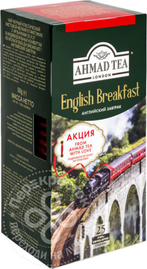 для рецепта Чай черный Ahmad Tea English Breakfast 25 пак