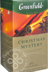 для рецепта Чай черный Greenfield Christmas mystery 25 пак