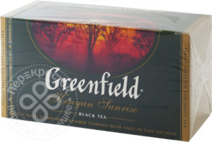 для рецепта Чай черный Greenfield Kenyan Sunrise 25 пак