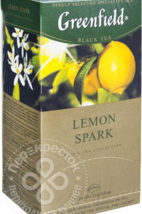 для рецепта Чай черный Greenfield Lemon Spark 25 пак