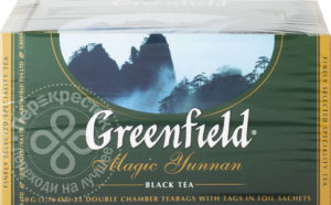 для рецепта Чай черный Greenfield Magic Yunnan 25 пак