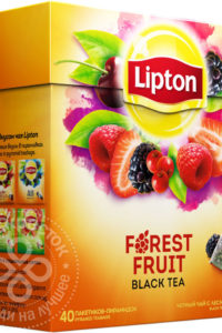 для рецепта Чай черный Lipton Forest Fruit 20 пак