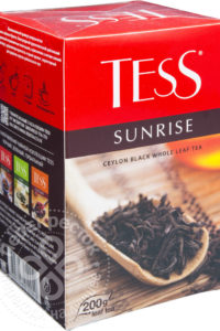 для рецепта Чай черный Tess Sunrise крупнолистовой 200г