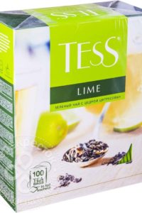 для рецепта Чай зеленый Tess Lime 100 пак