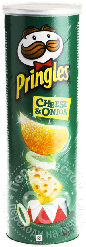 для рецепта Чипсы Pringles со вкусом сыра и лука 165г