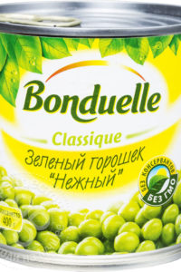 для рецепта Горошек Bonduelle Classique зеленый Нежный 400г