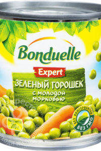 для рецепта Горошек Bonduelle Expert зеленый с молодой морковью 200г