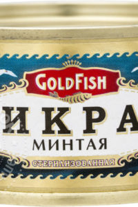 для рецепта Икра минтая Gold Fish 120г