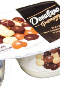 для рецепта Йогурт Даниссимо Фантазия с хрустящими шариками в шоколаде 6.9% 105г