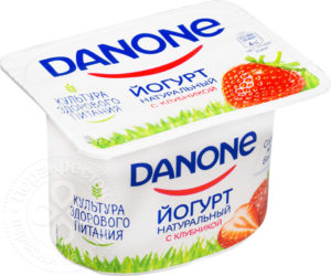 для рецепта Йогурт Danone Клубника 2.9% 110г