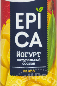 для рецепта Йогурт питьевой Epica Манго 2.5% 290г