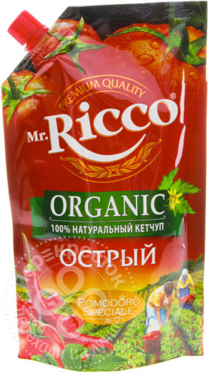 для рецепта Кетчуп Mr. Ricco Pomodoro Speciale Острый 350мл