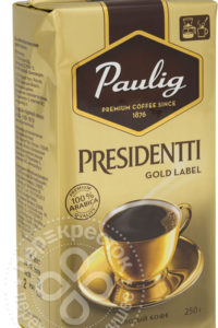 для рецепта Кофе молотый Paulig Presidentti Gold Label 250г