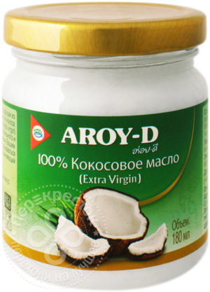 для рецепта Масло кокосовое Aroy-D Extra Virgin 180мл