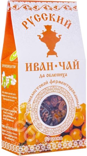 для рецепта Напиток чайный Русский Иван-чай да облепиха 50г