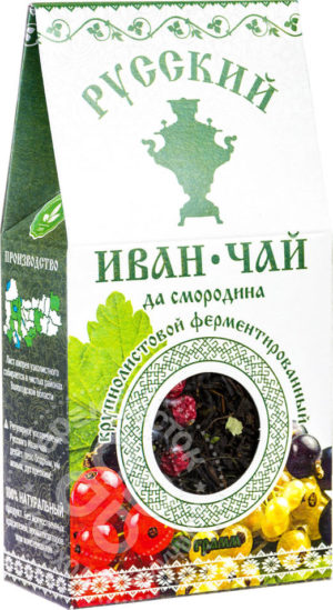 для рецепта Напиток чайный Русский Иван-чай да смородина 50г