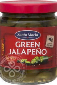 для рецепта Перец Santa Maria Халапеньо зеленый 110г