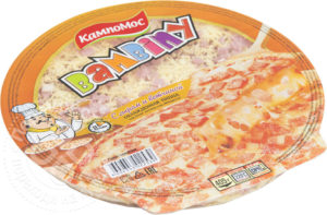 для рецепта Пицца КампоМос Fresca Bambiny c сыром и ветчиной 405г