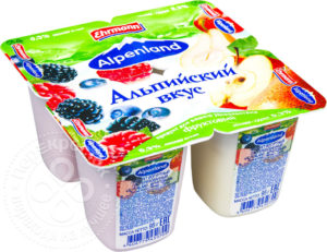 для рецепта Продукт йогуртный Alpenland Лесная ягода Яблоко-груша 0.3% 95г