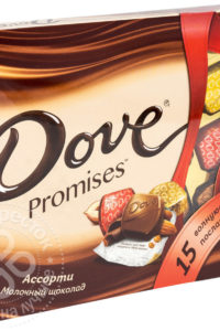 для рецепта Шоколад Dove Promises Ассорти Молочный 118г