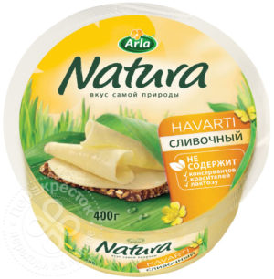 для рецепта Сыр Arla Natura Сливочный 45% 400г