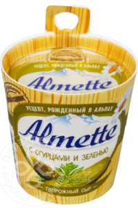 для рецепта Сыр творожный Almette с огурцами и зеленью 60% 150г