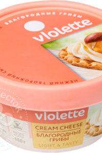 для рецепта Сыр творожный Violette Благородные грибы 70% 140г