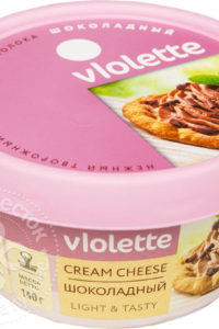 для рецепта Сыр творожный Violette Шоколадный 50% 140г