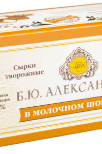 для рецепта Сырки глазированные Б.Ю.Александров в молочном шоколаде 15% 6шт*25г