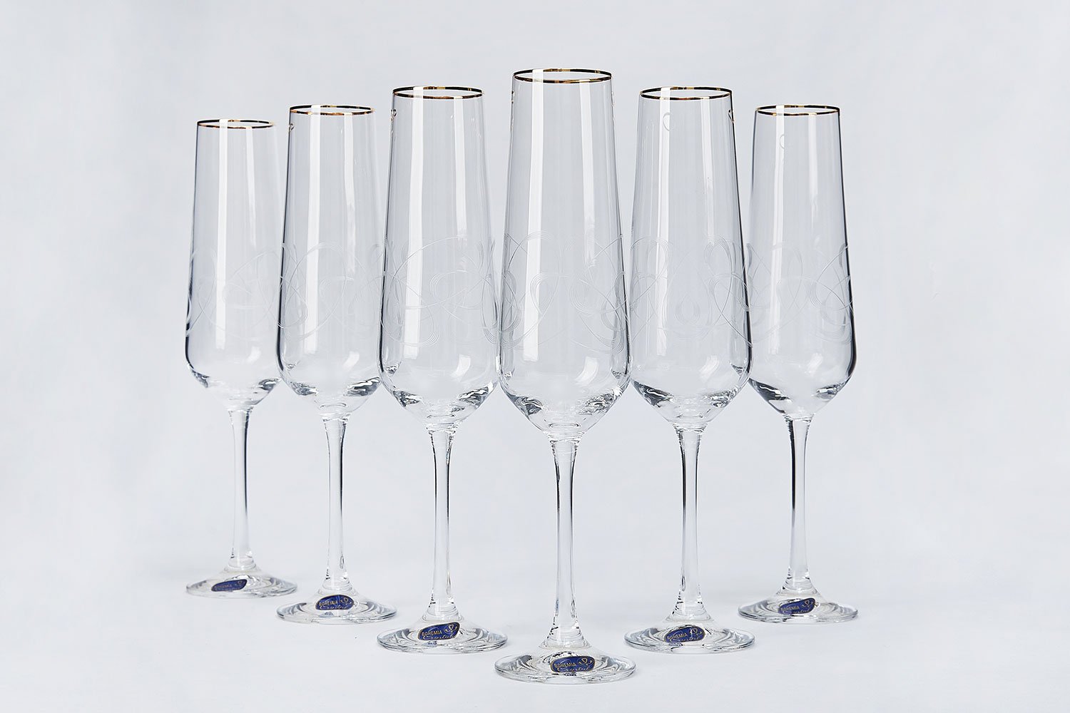Набор бокалов для шампанского Сандра