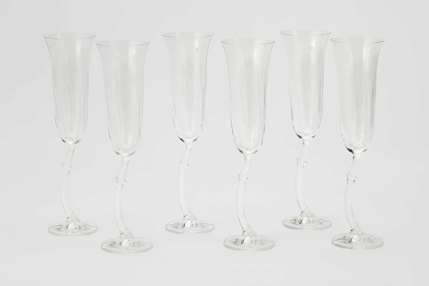 Набор бокалов для шампанского Zlata optic